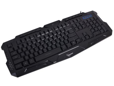 Клавиатура игровая Gembird KB-G11L, 3 различные подсветки, 10 доп. клавиш