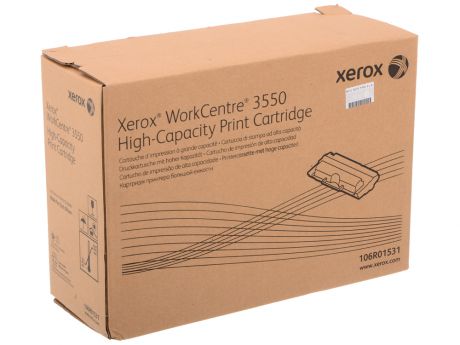Картридж Xerox 106R01531 для WC3550. Чёрный. 11000 страниц.