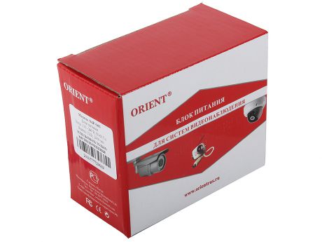 Блок питания для видеокамер Orient SAP-04N, OUTPUT: 12V DC 2000mA