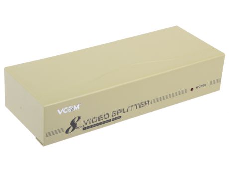 Разветвитель VGA 1 to 8 VS-98A Vpro mod:DD128 350MHz (VDS8017)