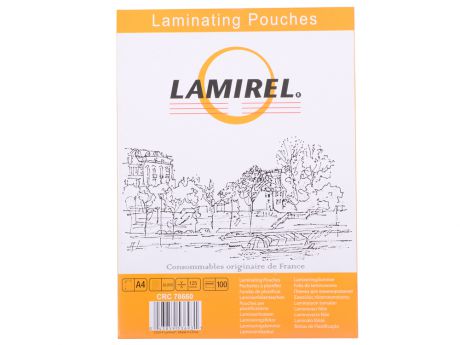 Пленка для ламинирования  Lamirel А4, 125мкм, 100 шт.