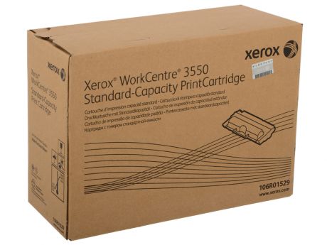 Картридж Xerox 106R01529 для WC3550. Чёрный. 5000 страниц. WC 3550 Stnd-Cap Print Cartridge