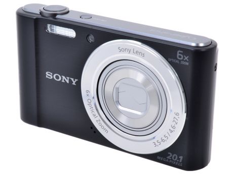 Фотоаппарат SONY DSC-W810B Black (20Mp, 6x zoom, 2.7", SDXC, 720P) [DSCW810B.RU3]