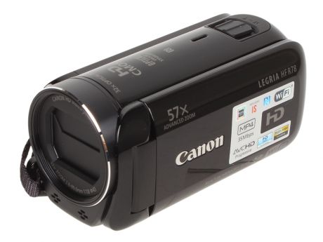 Видеокамера Canon LEGRIA HF R78 Black + WA-H43 (AVCHD/MP4, 3,28Mp, 57x, 3.0