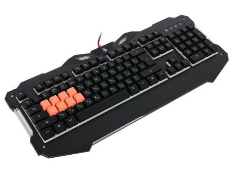 Клавиатура A4Tech Bloody B328 черная USB Multimedia Gamer LED