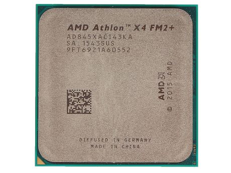 Процессор AMD Athlon X4 845 OEM (Socket FM2+) (AD845XACI43KA)
