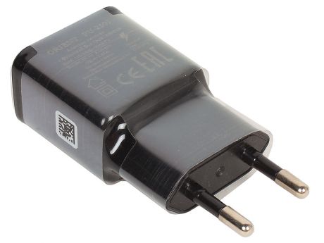 СЗУ с функцией быстрой зарядки ORIENT PU-2501, поддержка Adaptive Fast Charging, USB выход: 5В, 2.1A или 9В, 1.67А (для устройств AFC),черный