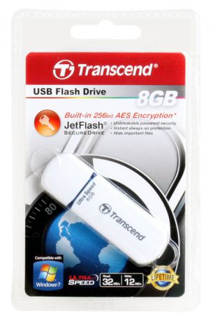Внешний накопитель 8GB USB Drive (USB 2.0) Transcend 620 (TS8GJF620)