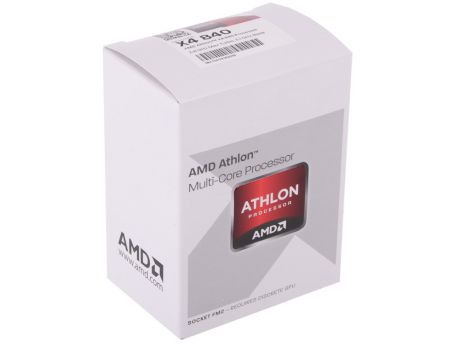 Процессор AMD Athlon X4 840 BOX (Socket FM2+) (AD840XYBJABOX)