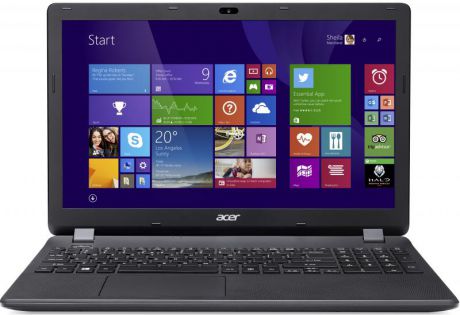 Ноутбук Acer Extensa EX2519-P0BD (NX.EFAER.033) Pentium-N3710 (1.3)/4GB/500GB/15.6"1366x768/Int:Intel HD/DVD нет/BT/Win10 Black