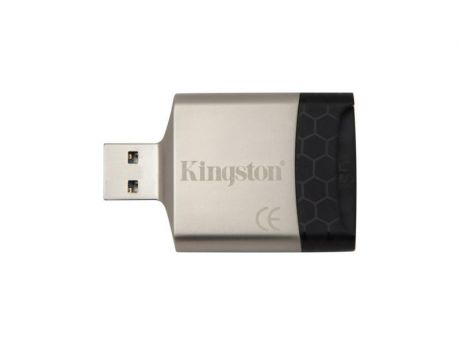 Картридер внешний Kingston FCR-MLG4 USB3.0 черный