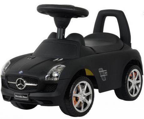 Каталка-машинка Rich Toys Mercedes-Benz с музыкой - черный матовый 332Р