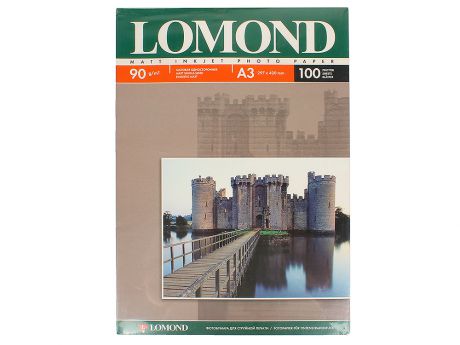 Бумана Lomond A3 90Г/м2 100л матовая (0102011)