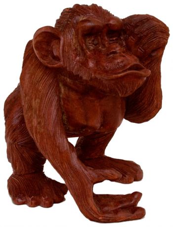 Ingaart 15-073 статуэтка 'обезьяна довольная' 20 см суар