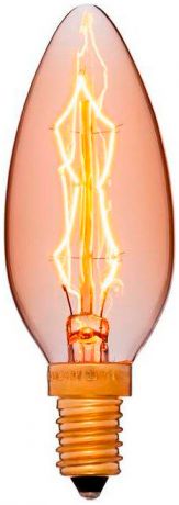 Sun Lumen Лампа накаливания e14 40w свеча золотая 052-085