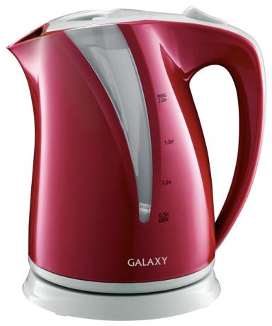 Galaxy Galaxy gl 0204 чайник электрический 2200вт, объем 2л, скрытый нагревательный элемент, съемный фильтр