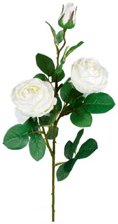 Homephilosophy Веточка с розами белыми, 131548-1