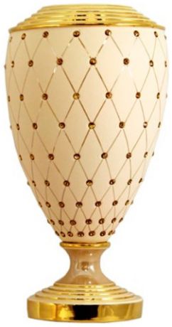Delta Ваза декоративная murano cream gold