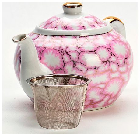 Mayer Boch Заварочный чайник 1л керамика розы мв  21121