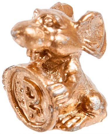 Art East Am-734 фигурка-кошельковая 'мышка с монетой' (олово с позолотой)