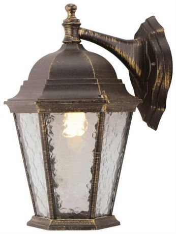 Arte Lamp Уличный настенный светильник arte lamp genova a1202al-1bn
