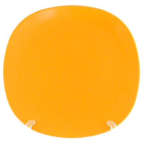 Cesiro D3093/120 тарелка десер.квадр 20 см желт