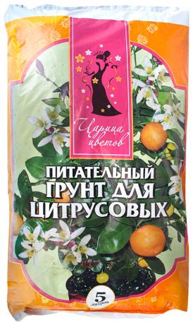 Агроснабритейл Грунт для цитрусовых  5л царица цветов