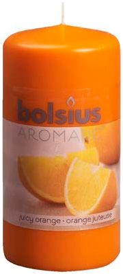 Bolsius Свеча ароматическая столбик  апельсин 120х60