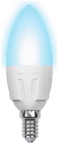 Volpe Лампа светодиодная (10213) e14 6w 4500k свеча матовая led-c37-6w/nw/e14/fr/o