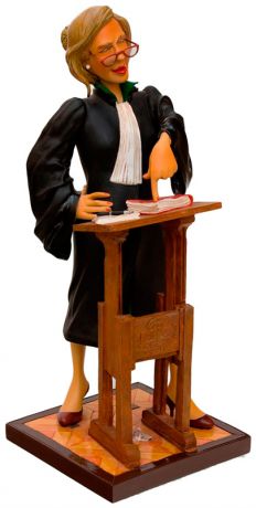 Comical World Fo 85514 статуэтка "адвокат" (the lady lawyer. forchino)