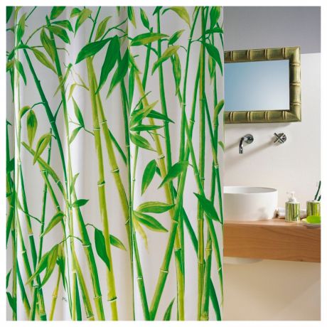 Spirella Штора для ванной bambus 1042058 зел