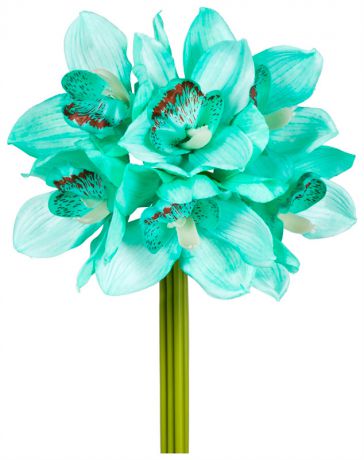 Homephilosophy Букет из орхидей мятный 28 см, 131228-4