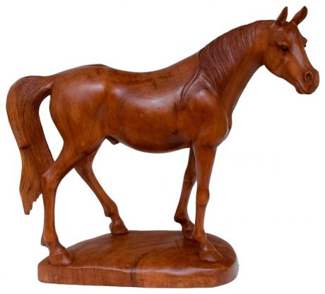 Ingaart 18-002 фигура лошадь 'пони кетот' 45см о.бали