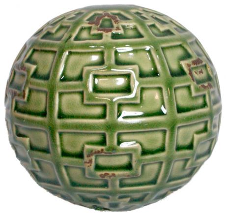 Homereligion Декоративный шар 10 см зеленый