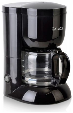 Galaxy Galaxy gl 0707 кофеварка электрическая 800вт объем 0,6л (4-6чашек), многоразовый съемный фильтр