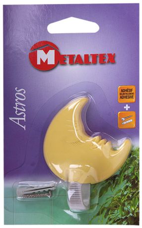 Metaltex Крючок настенный metaltex (бабочка,месяц, солнце, тучка )