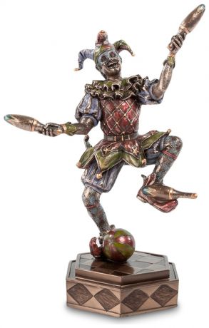 Veronese Ws-628 статуэтка 'шут-жонглер'