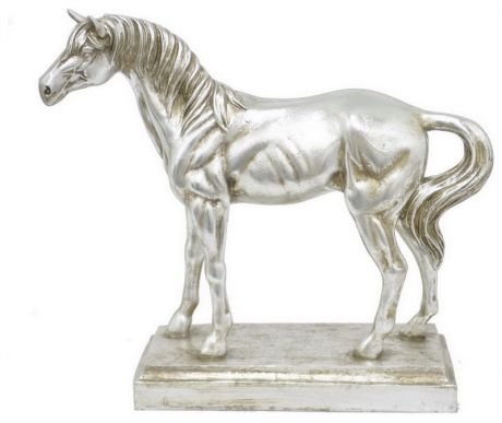 Homephilosophy Фигура лошади silver horse, 73974
