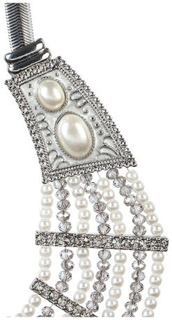 Fashion House Колье в виде ожерелья fh30026 сереб