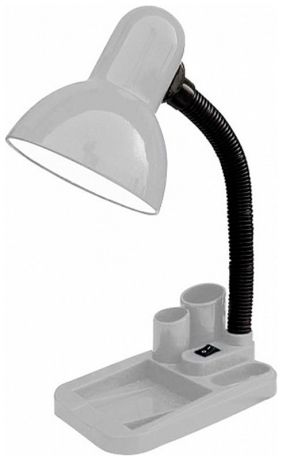 Perfectolight 15-0004/s светильник настольный е27 40 w серебрян. длина провода 1,2 м