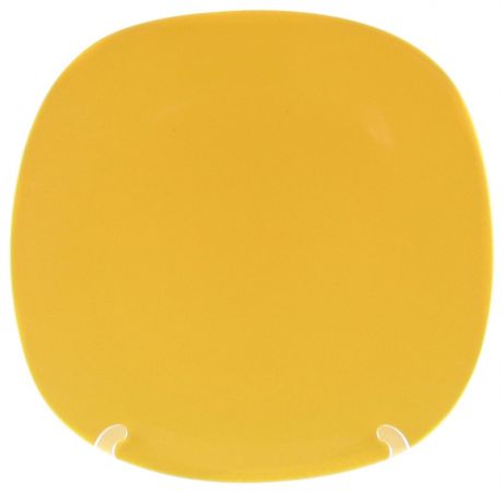 Cesiro I3093/120 тарелка подст. квадр 26см желт