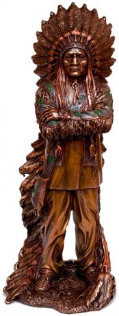 Veronese Ws-443 статуэтка "индейский вождь"