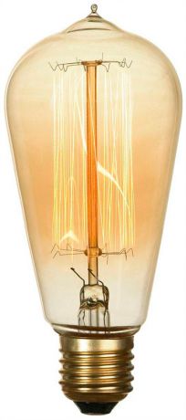 Lussole Лампа накаливания e27 60w 2700k колба прозрачный gf-e-764
