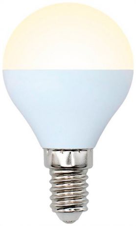Volpe Лампа светодиодная (10217) e14 6w 3000k шар матовый led-g45-6w/ww/e14/fr/o