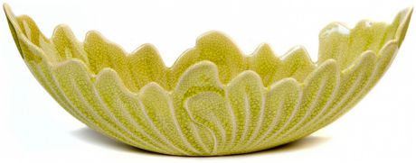 Homereligion Блюдо декоративное, капустный лист, 45*15.5*15.5 cм
