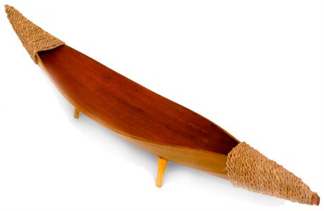 Ingaart 95-019 тарелка "лодка аборигенов" (кокос, о. бали)