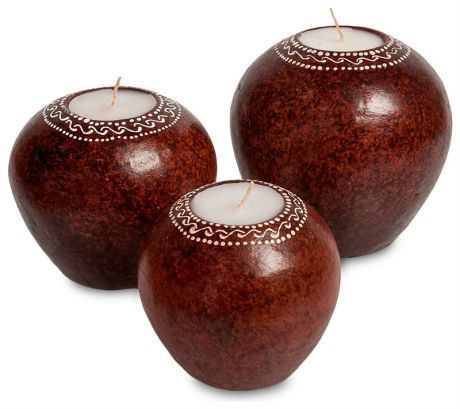 Ingaart 36-001 набор свечей "ароматы спа" (о.бали)