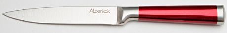 Delta Нож 12,7см универсальный alpenkok ak-2080/d 'burgundy' с красной ручкой