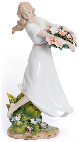 Pavone Jp-29/29 статуэтка "девушка с цветами" (pavone)
