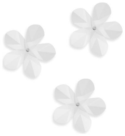 Umbra Декор для стен (12 штук) aerial flower прозрачный